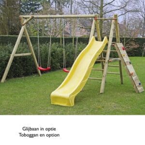 houten dubbele schommel ultra