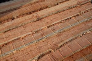 Rustieke schorsplanken