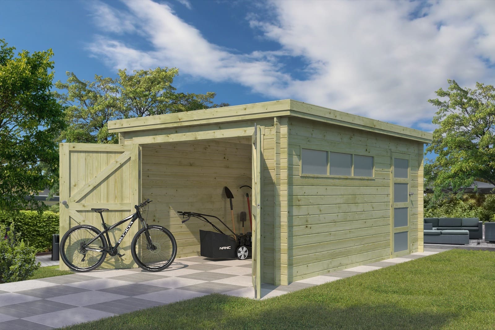 Woodlands garage Oregon 3711 - 325x505 - Afbeelding 2