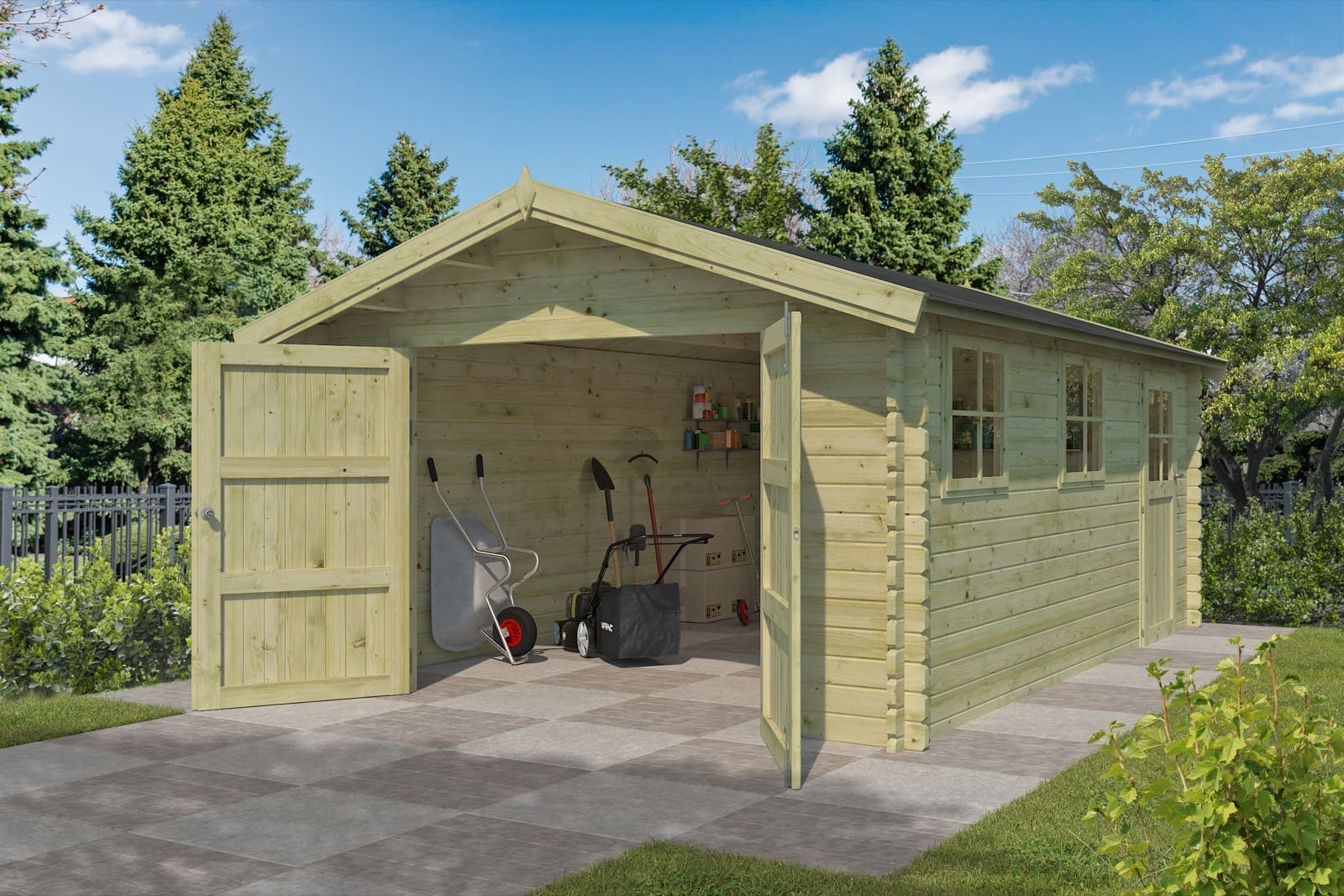 Woodlands garage Classic 4011 - 385x565 - Afbeelding 2