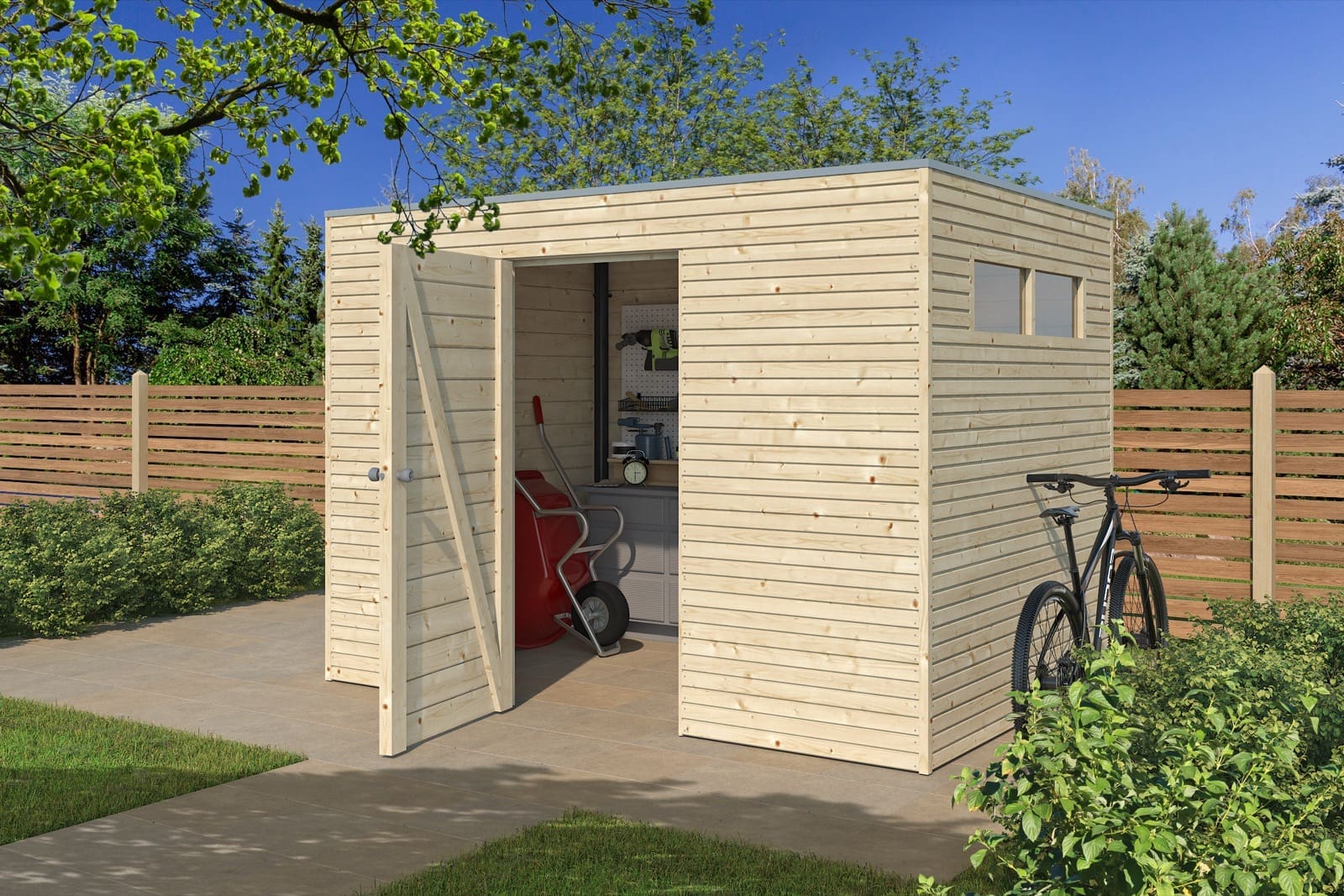 Woodlands tuinhuis QB I 7201 blokhut - 300x210 - Afbeelding 3