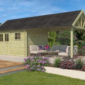 Woodlands tuinhuis Gloucester L 3602EXT