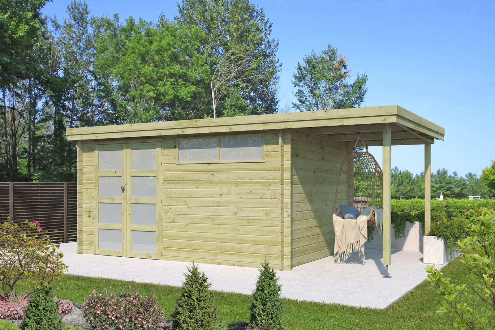 Woodlands tuinhuis Oregon 3703EXT150