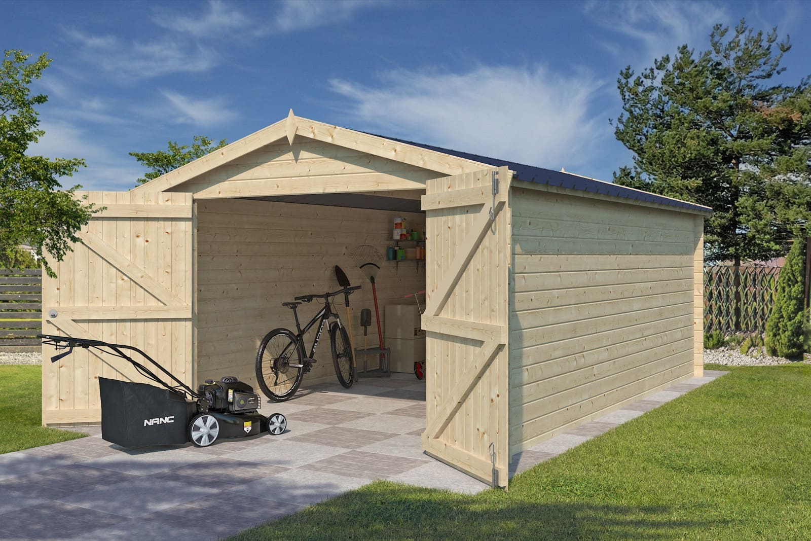 Woodlands garage classic staaldak 3002AC - 355x535 - Afbeelding 2