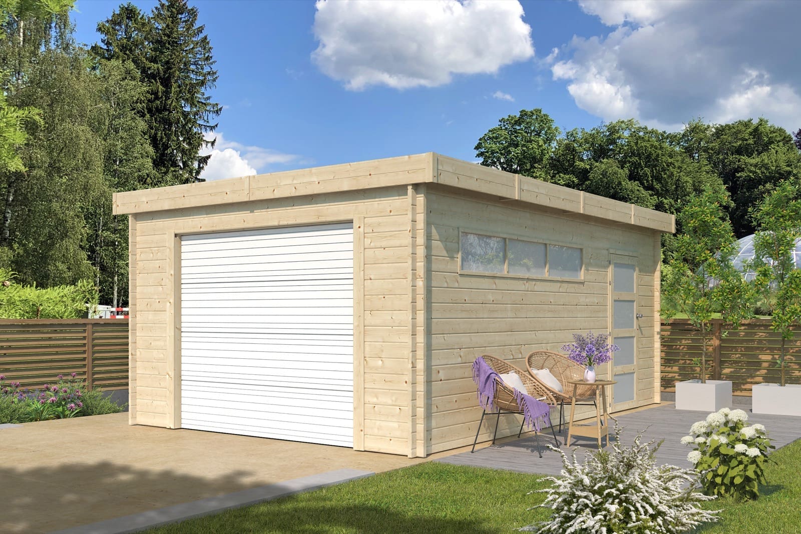 woodlands garage modern 4612ac