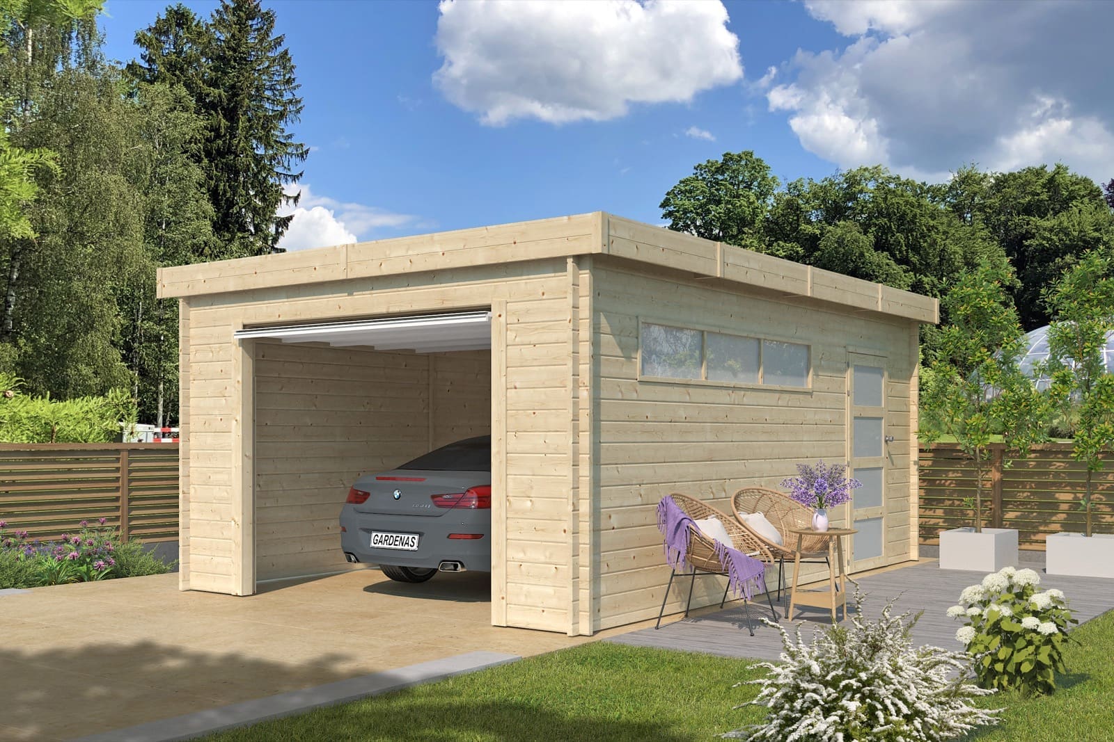 Woodlands garage modern 4612AC - 385x565 - Afbeelding 2