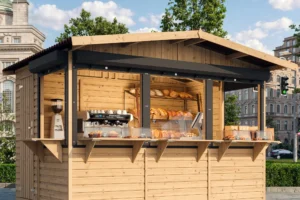 Buitenbar, tuinbar, poolbar of kiosk