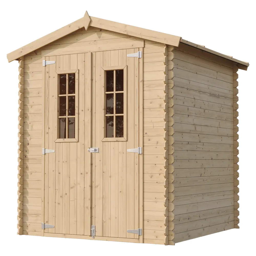 Houten tuinhuis M320C – 180 x 180 cm – 3 m2 - Afbeelding 6