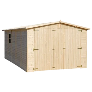 houten garage m101