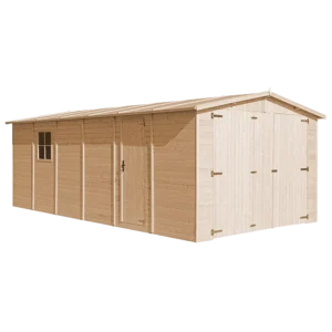 houten garage m102