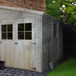 houten tuinhuis m339