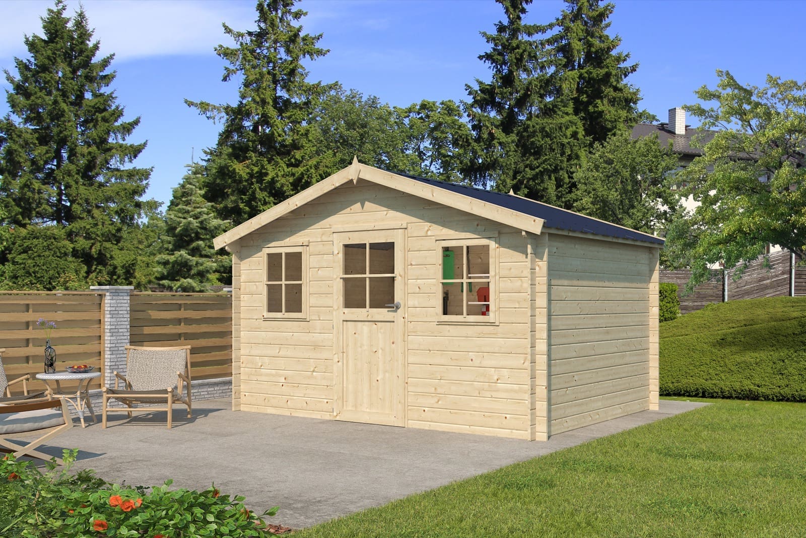 Woodlands tuinhuis Montana 3021AC blokhut munchen