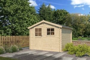 Woodlands tuinhuis salzburg 3026R blokhut napels