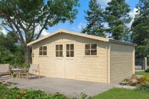 Woodlands tuinhuis Hudson 3029AC blokhut livigno xl