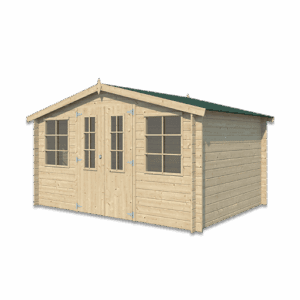 Woodlands tuinhuis Base 3077 blokhut alberta