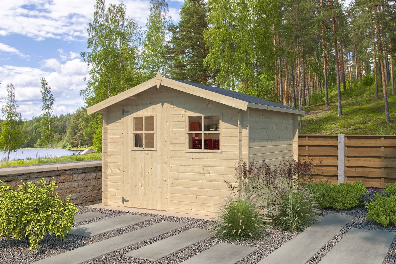 Woodlands tuinhuis Luzern 9003 blokhut innsbruck xxl