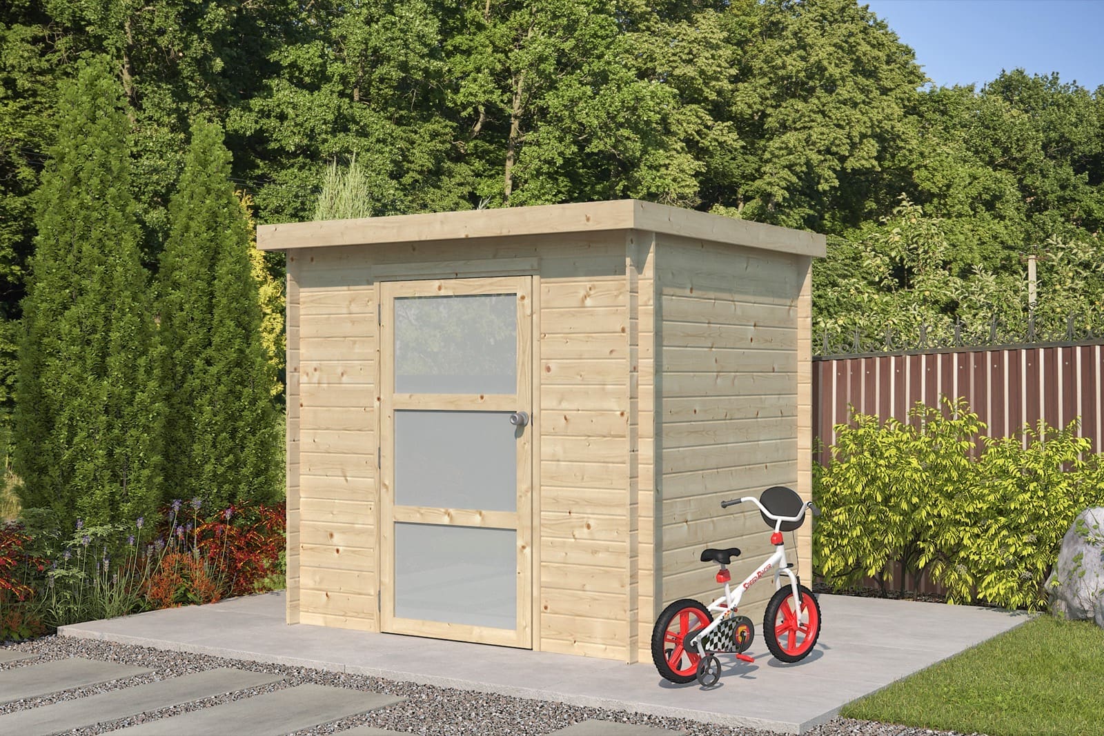 Woodlands tuinhuis Nyborg 9201 blokhut lappi i