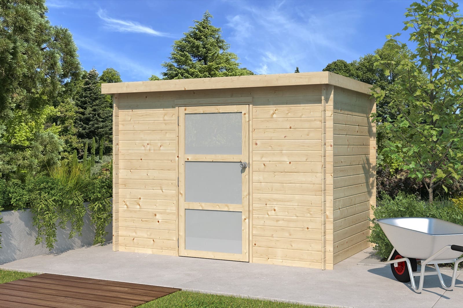 Woodlands tuinhuis Nyborg 9202 blokhut lappi ii