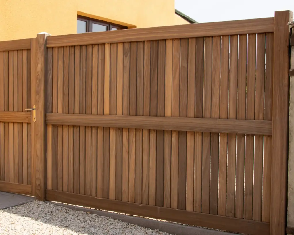 Vaste panelen bij Poorten