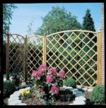 GEKRUIST KLIMPLANTENSCHERM GEBOGEN