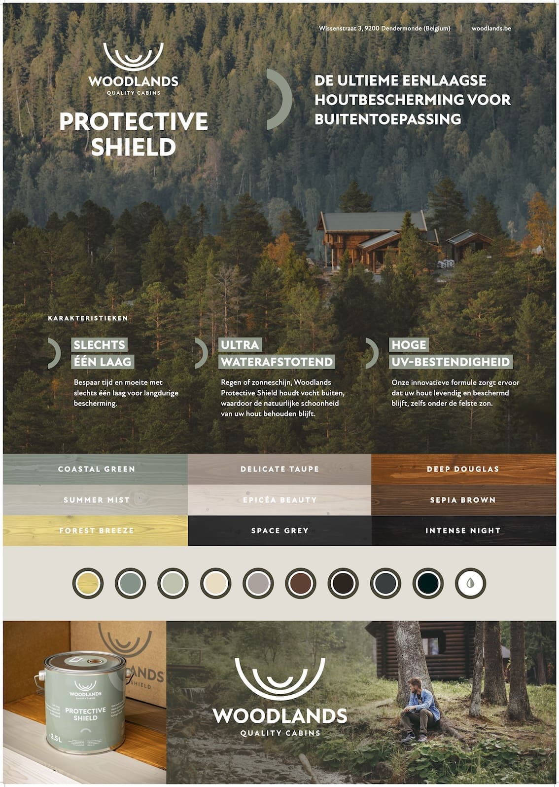 Woodlands tuinhuis Base 3077 – 385 × 295cm - Afbeelding 2