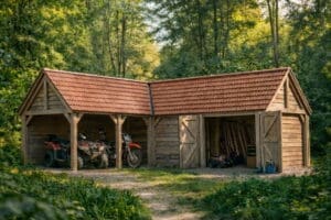 eiken tuinhuis royal