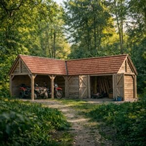 eiken tuinhuis royal