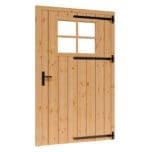 DOUGLAS enkele deur met raam 1200x2129