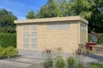 Woodlands tuinhuis MODERN 4601AC blokhut – 505×295 cm