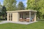 Woodlands tuinhuis MISAKA M 5012EXT300AC blokhut – 640×295 cm