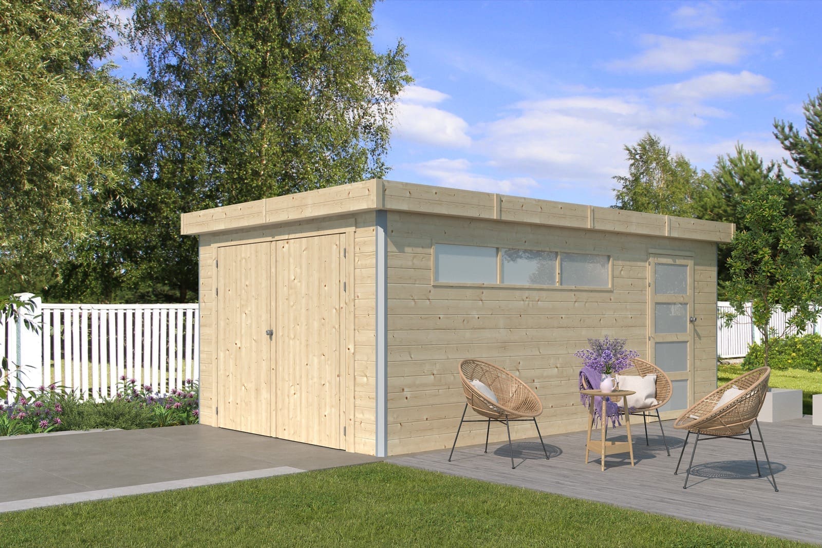 Woodlands garage KASUKO 5121ISO – 325×535 cm