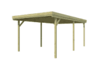 Gardenas carport ENKEL CPTBAS – 307×552 cm