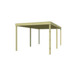 Gardenas carport BUDGET CPTECO – 302×502 cm