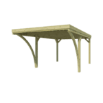 Gardenas carport LIDO CPTLID – 307×552 cm