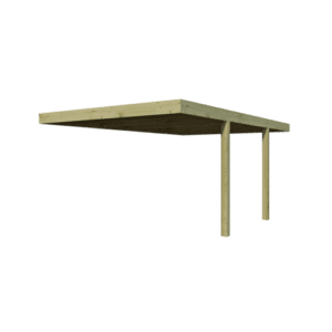 Woodlands carport QB AANBOUW CPTQBA – 307×554 cm