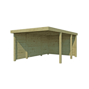 Woodlands carport QB CPTQBCOMBIB – 307×554 cm