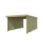 Woodlands carport QB CPTQBCOMBIC – 307×554 cm