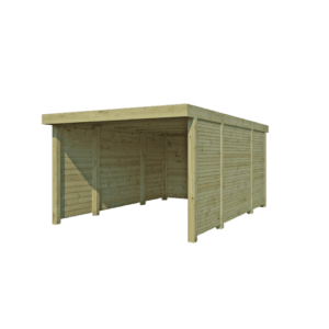 Woodlands carport QB CPTQBCOMBID – 307×554 cm