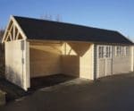 Woodlands tuinhuis Gloucester XL 3603EXT