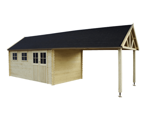 Woodlands tuinhuis Gloucester XL 3603EXT - 880x295 - Afbeelding 2