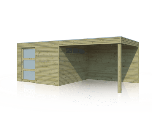 Woodlands tuinhuis QBS II EXT 7252EXT300