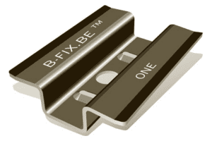 B-Fix clips One - Zwart