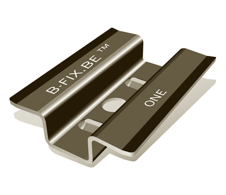 B-Fix clips One - Zwart