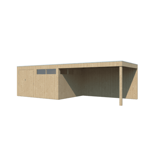 Woodlands Tuinhuis QBV 8113EXT400 | brede latjes - 802 x 298