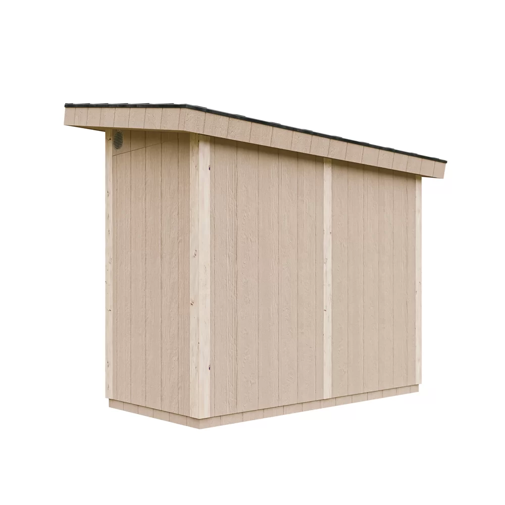 LP® SmartSide® panelen tuinhuis M901A – 118 x 250 cm – 3 m2 - Afbeelding 3