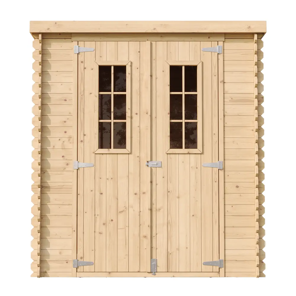 Houten tuinhuis M309C – 200 x 200 cm – 4 m2 - Afbeelding 4