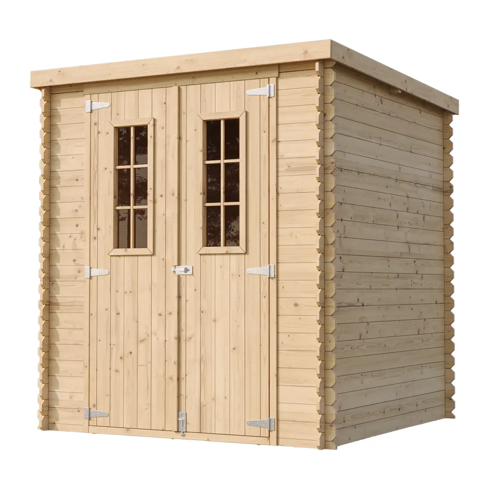 Houten tuinhuis M309C – 200 x 200 cm – 4 m2 - Afbeelding 3