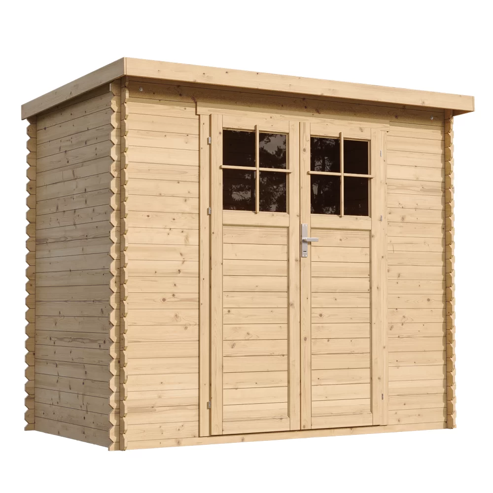 Houten tuinhuis M311F – 200 x 130 cm – 2 m2 - Afbeelding 5