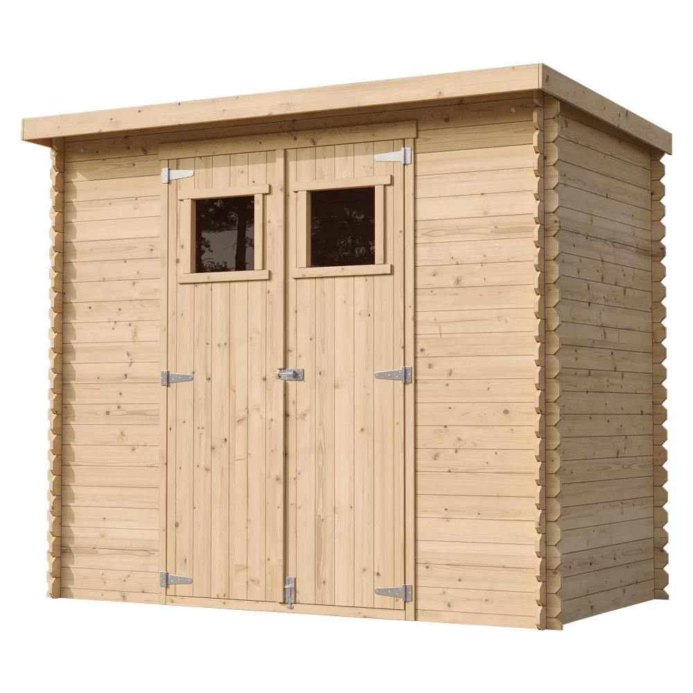 Houten tuinhuis M311 – 200 x 130 cm – 2 m2 - Afbeelding 3