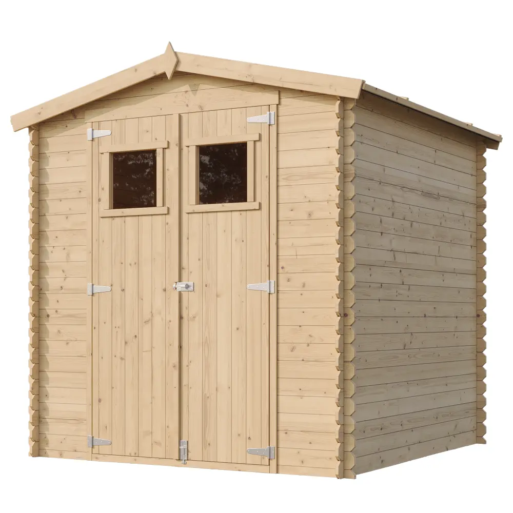 Houten tuinhuis M343 – 200 x 200 cm – 4 m2 - Afbeelding 3